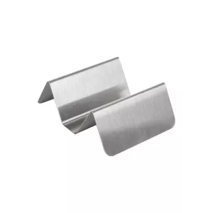 Rack Inox pour 1 ou 2 buns/tacos 10x8x3.5cm